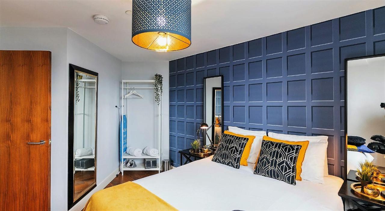 Luxury 9Ine Broad Street Apartments, Beautiful City View, Public Parking, Birmingham Dış mekan fotoğraf